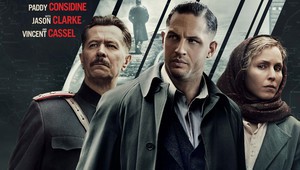 "Дете 44" - плакат с Нуми Рапас, Том Харди и Гари Олдман