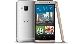 Новият HTC One M9 в сребристо