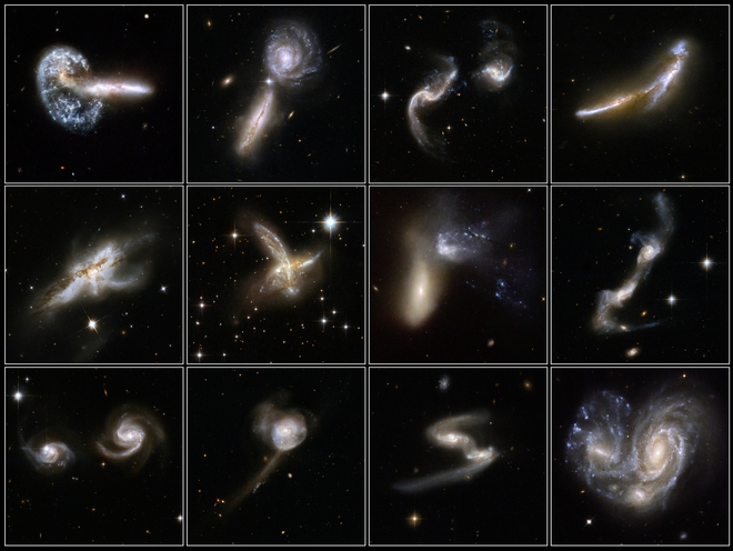 Пощурели галактики