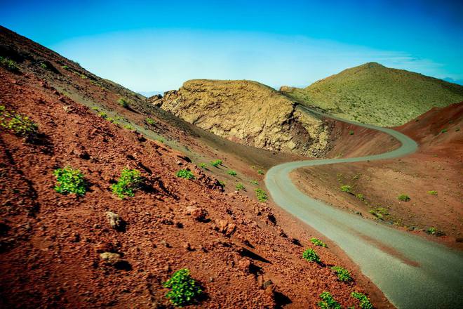 Лунен пейзаж от Лансароте