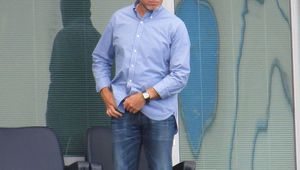 Роман Абрамович на мача на "Челси"