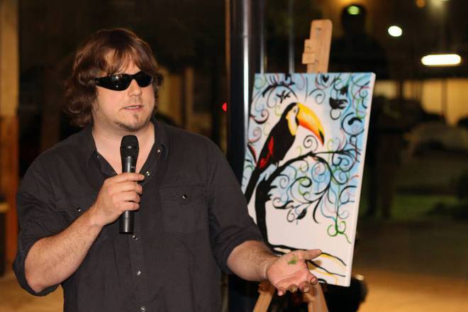 Dzhon bramblit slepiyat hudozhnik