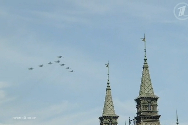 Iztrebiteli nad kremal