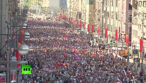 "Полкът на безсмъртните" марширува в Москва