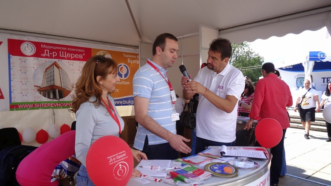 Ники Кънчев води програмата на изложението "Мисия Здраве 2014"