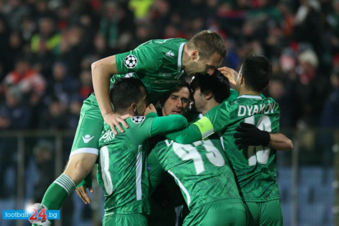  ludogorets likuvat s titlata za 4 ti pat