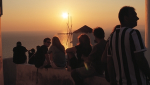 Залез над Санторини