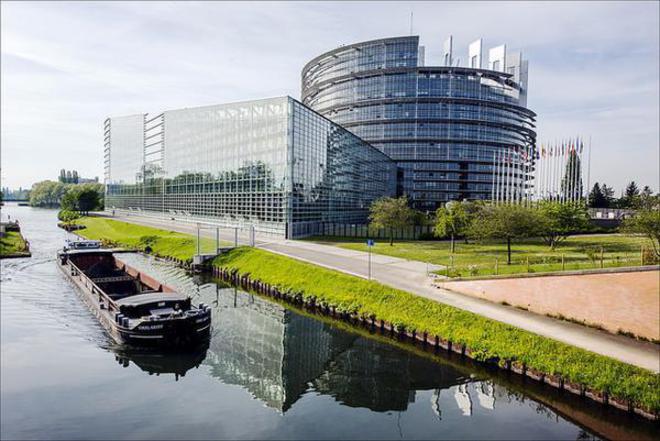 Сградата на Европейския парламент
