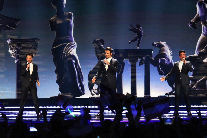 Италианското трио Il Volo на Евровизия 2015