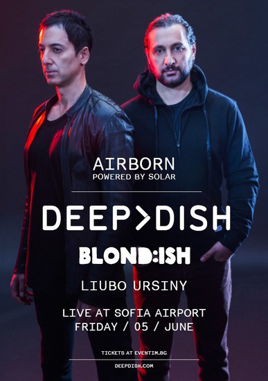 Deep Dish на плакат за Airborn