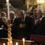 Борисов се моли в храма "Св. Павел" в Рим