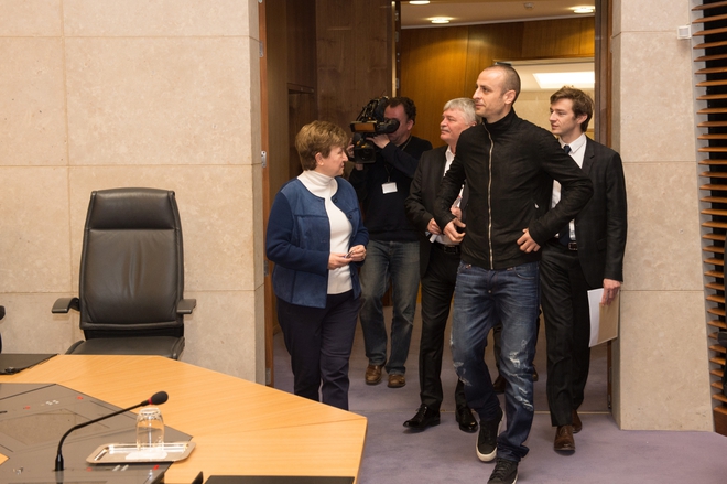 Бербатов на посещение в Европейската комисия