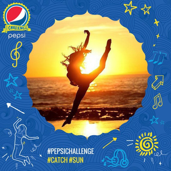Предизвикателствата на "Пепси": Уловете слънцето!