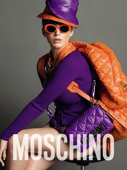 Кейти Пери в реклама на Moschino