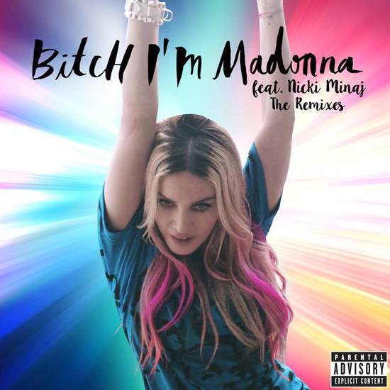 Мадона върху обложката на Bitch, I’m Madonna