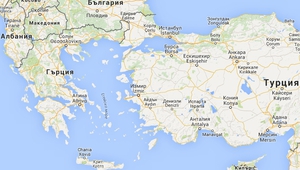 Гърция и балканските й съседи на картата