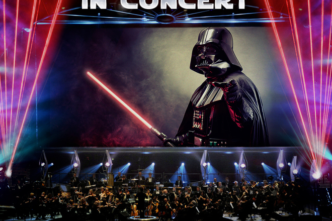 Plakat za star wars kontsertat 2016