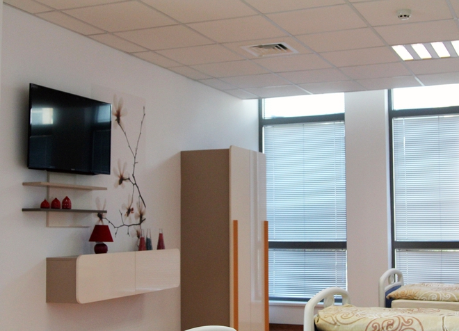Стая в отделението по оперативна гинекология на Медицински комплекс "Д-р Щерев"