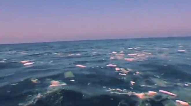 Найлонови отпадъци в Средиземно море