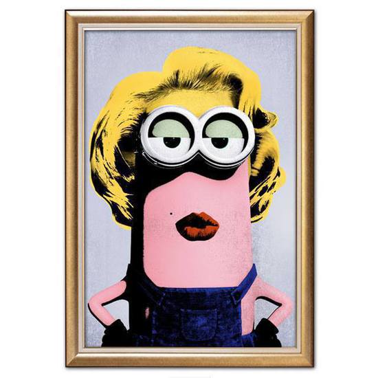 Миньоните в стил "Анди Уорхол"