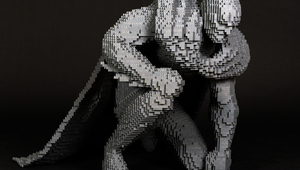 Батман от тухлички "Лего"