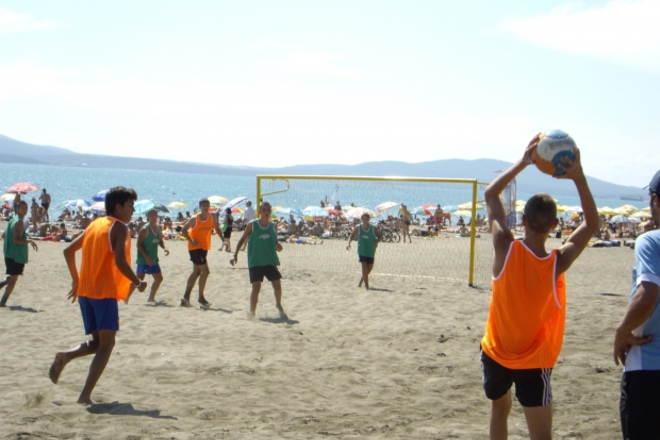 Burgas posreshta football24 bg beach soccer cup