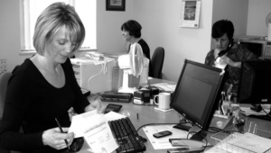 Работата в офиса