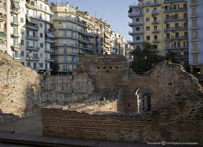 Римски руини в Солун