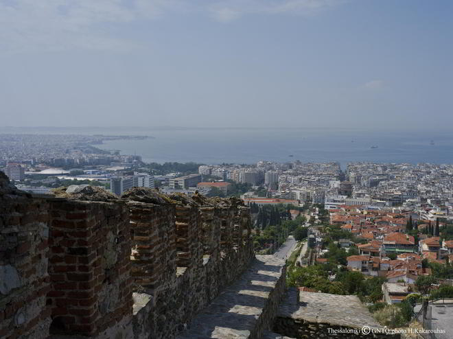 Панорамен изглед от Солун