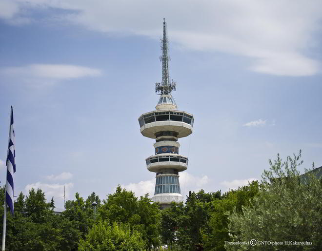 Телевизионната кула в Солун