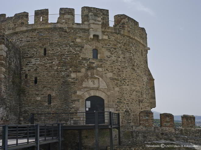 Върхът на кулата в Солун