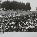 Първият детски гайдарски състав на Роженския събор, 1971 г.