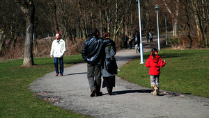 На разходка в парка