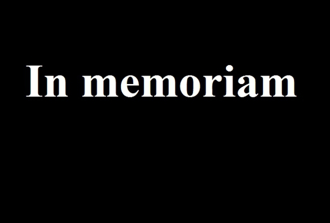 In memoriam