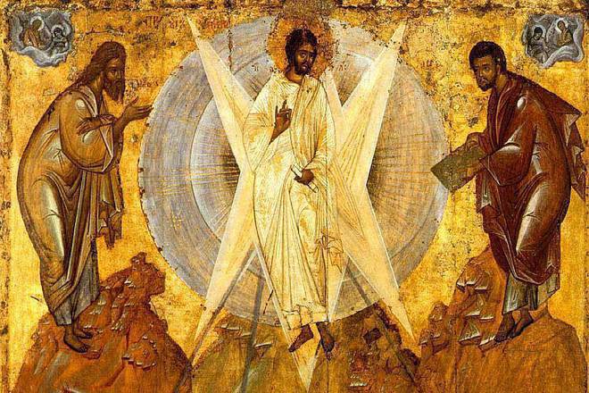 Svetoto preobrazhenie ikona ot teofan grek