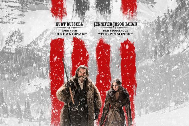 Kart rasel i dzhenifar dzheysan liy na plakat za omraznata osmorka