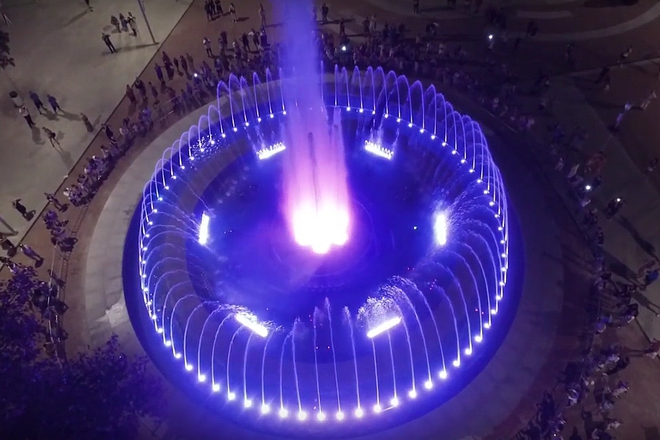 Noviyat star fontan na varna