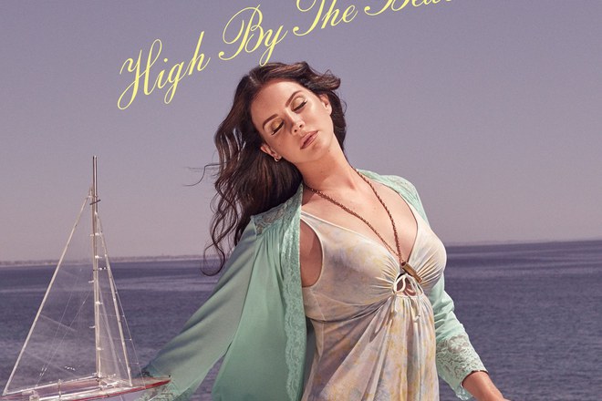 Lana del rey varhu oblozhkata na high by the beach