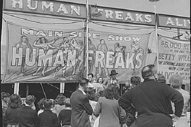 V minaloto hora s mutatsii sa bili izpolzvani kato tsirkova atraktsiya