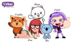 Стикерите на Viber