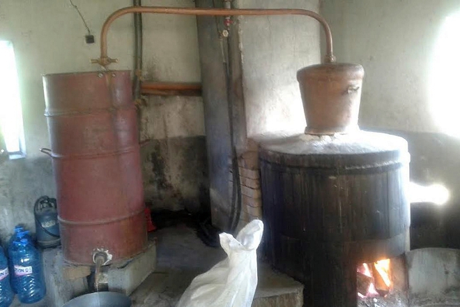 Kazan za varene na rakiya