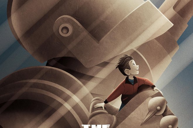 Plakat za preizdanieto na zhelezniyat gigant