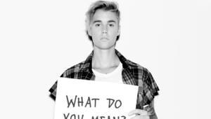 Джъстин Бийбър на обложката на What Do You Mean?