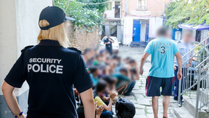 Полицейска акция в София срещу нелегалните мигранти