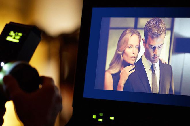 Teo dzheyms v reklamata na parfyuma boss