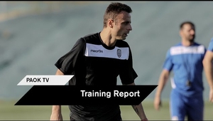 Първата тренировка на Бербатов с ПАОК