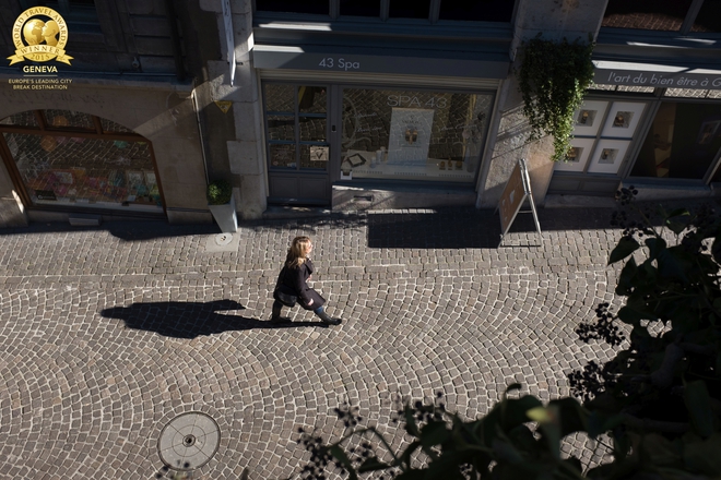 Павирана уличка в Женева