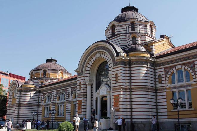 Музеят за история на София в бившата Централна минерална баня
