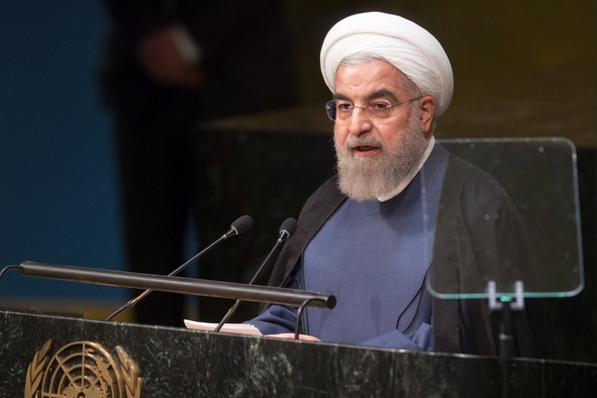 Iranskiyat prezident hasan rohani