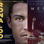 Плакати за документалните филми на Роналдо и Меси